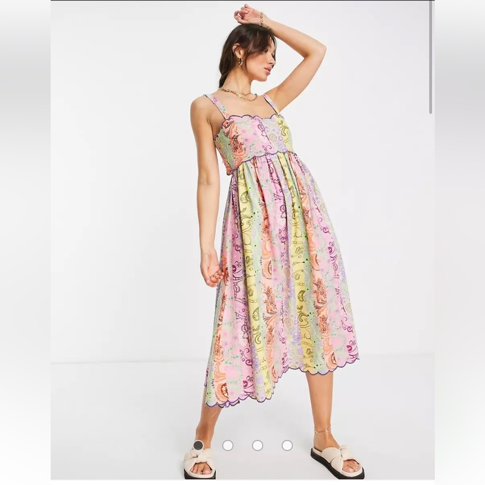 ASOS Bohemian Colorful Summer Sundress
